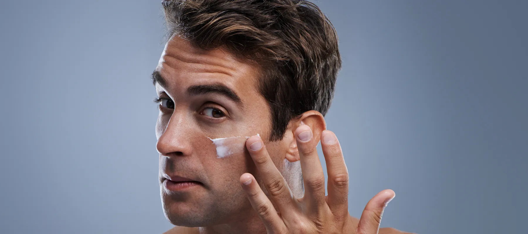 Men's skin care routine