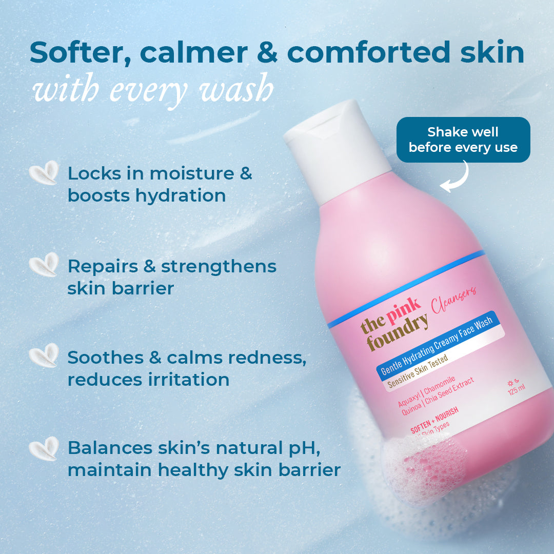 Gentle Hydrating Creamy Face Wash - Facewash