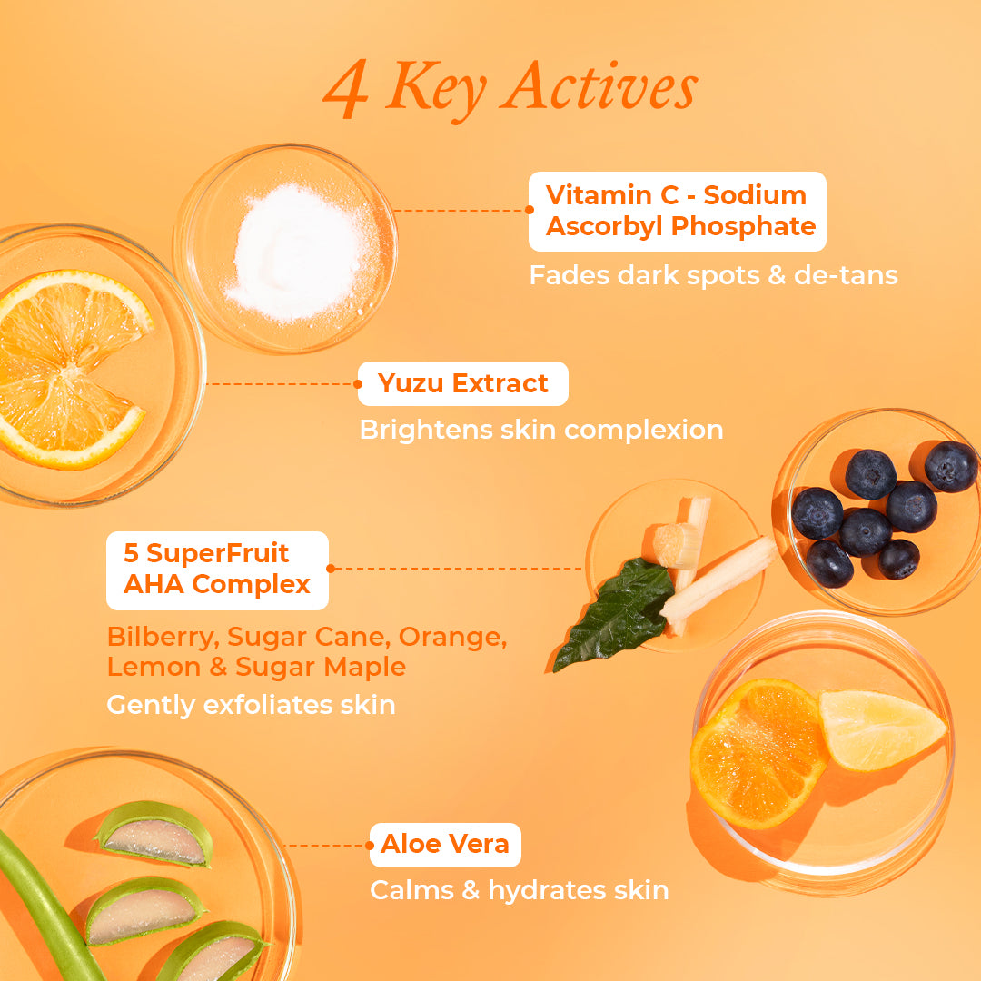 Brightening & Exfoliating Vitamin C Daily Face Wash 100 ml - Facewash