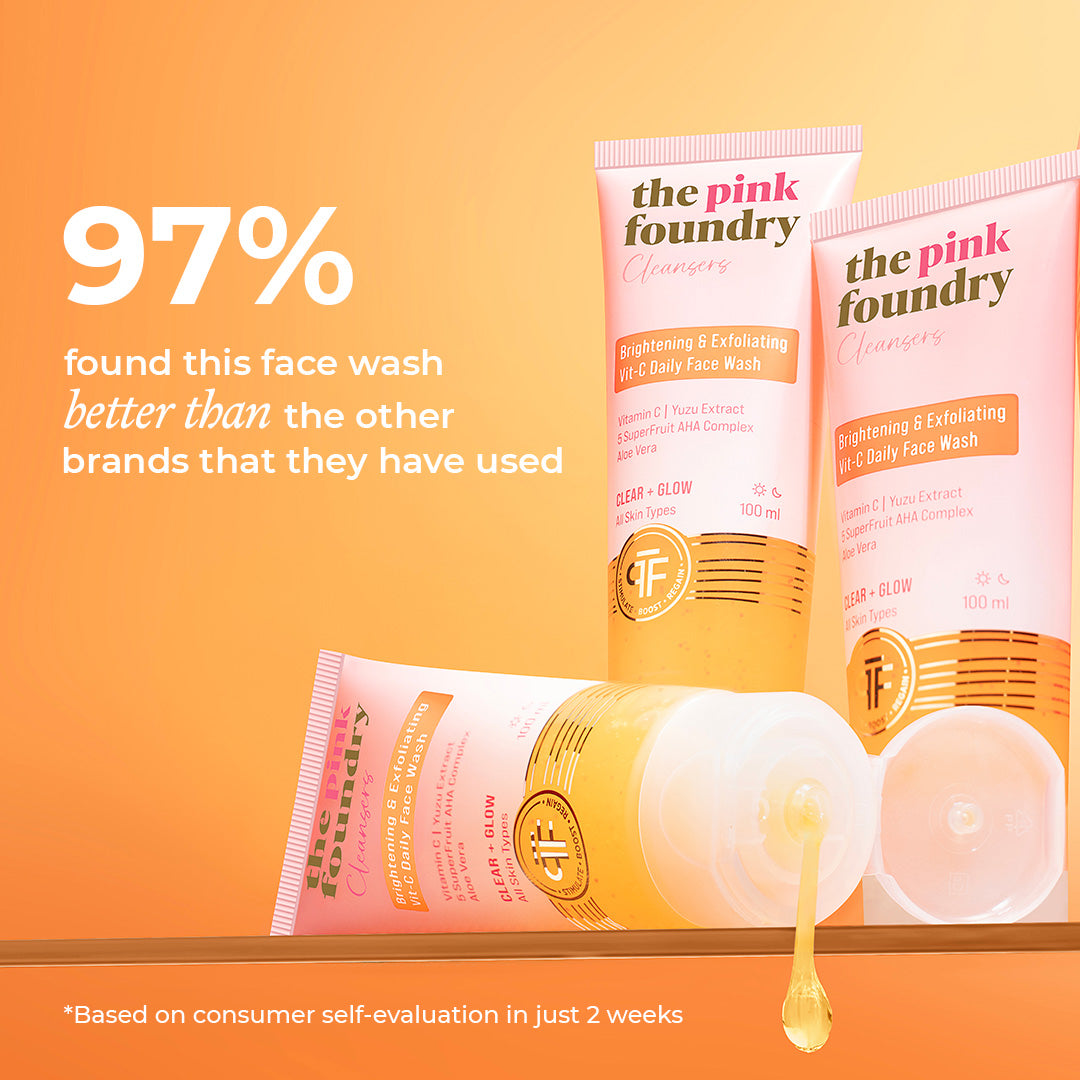 Brightening & Exfoliating Vitamin C Daily Face Wash 100 ml - Facewash