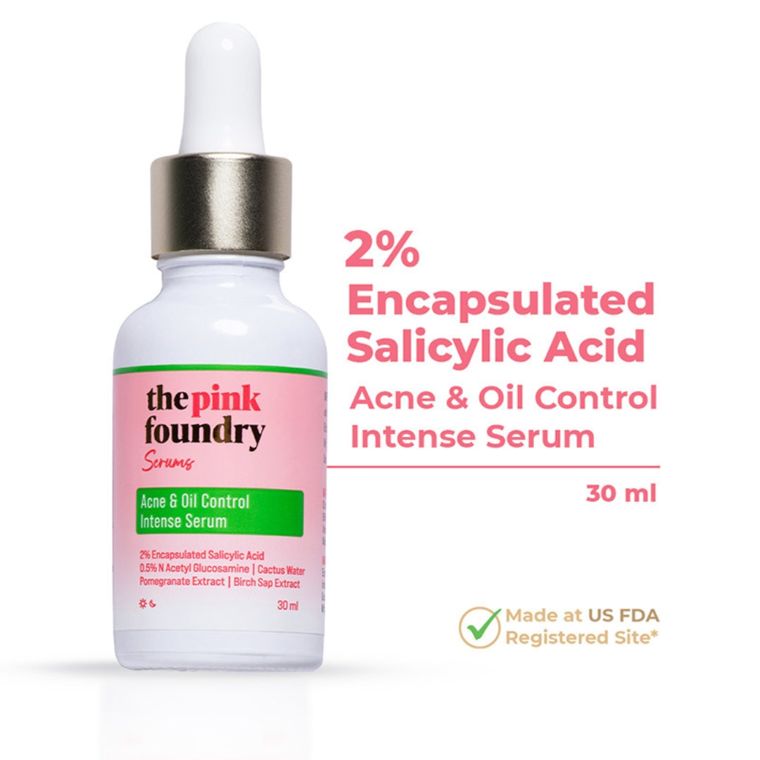 Acne & Oil Control Intense 2% Salicylic Acid Serum by The Pink Foundry