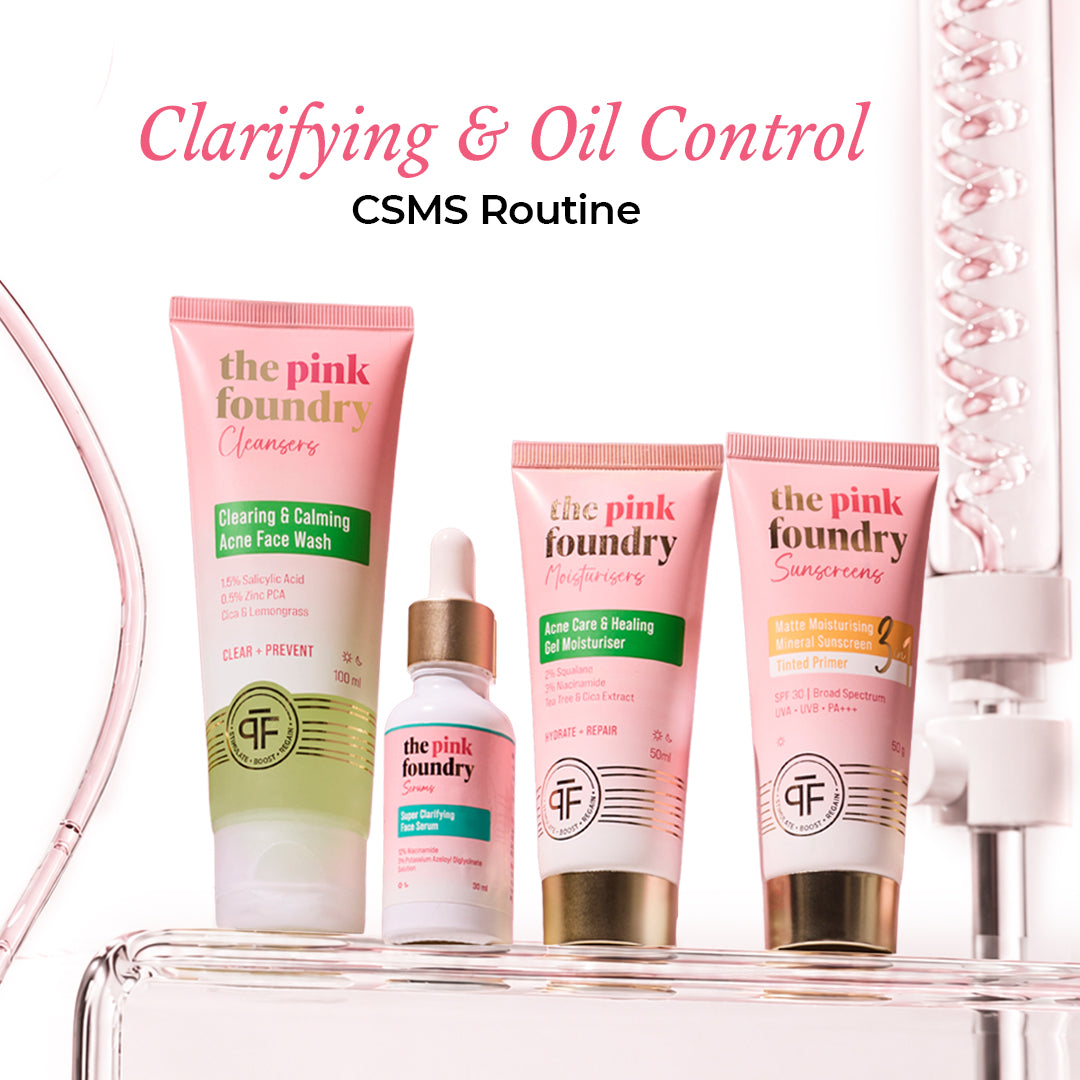 Clarifying & Oil Control CSMS Routine
