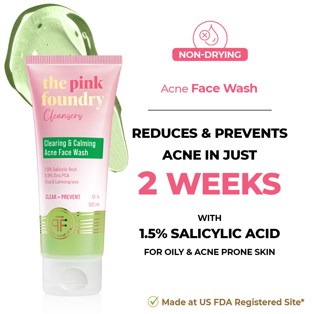 Clearing & Calming Acne Face Wash