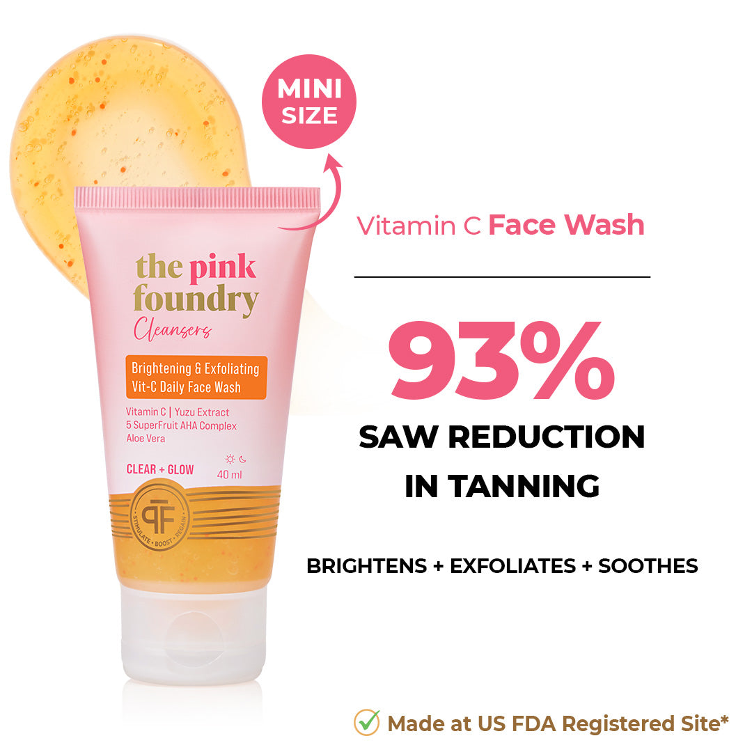 Brightening & Exfoliating Vitamin C Daily Face Wash