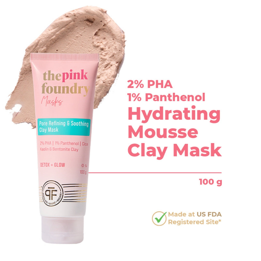 Pore cleansing clay mask by The Pink Foundry