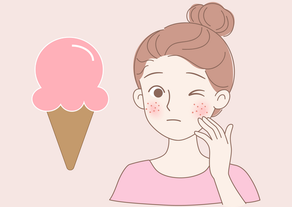 Does Ice Cream Cause Acne