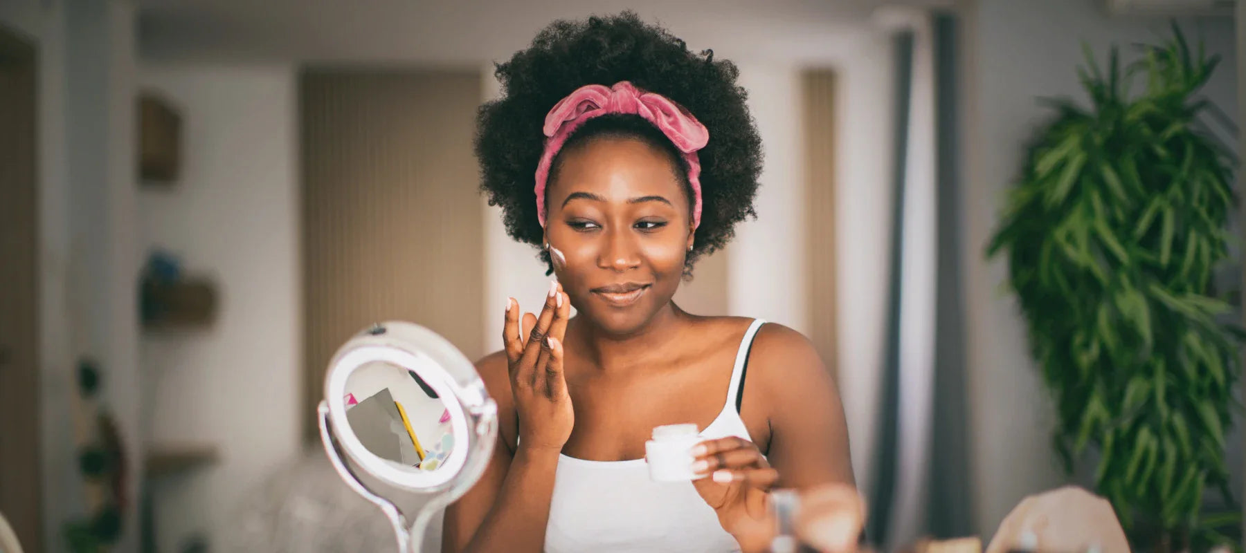 Glossy skin tips