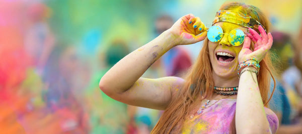 How to remove Holi colours from face