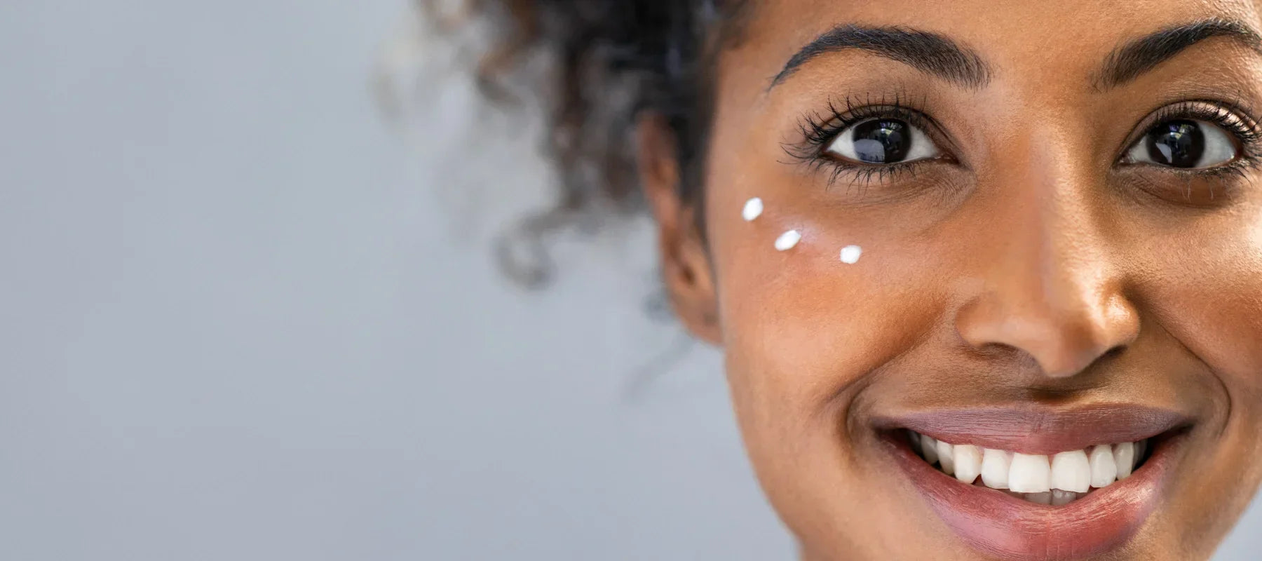 Dry skin around eyes