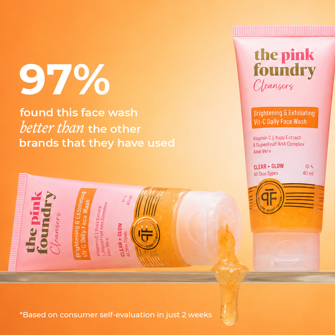 Mini Brightening & Exfoliating Vitamin C Daily Face Wash 40ml