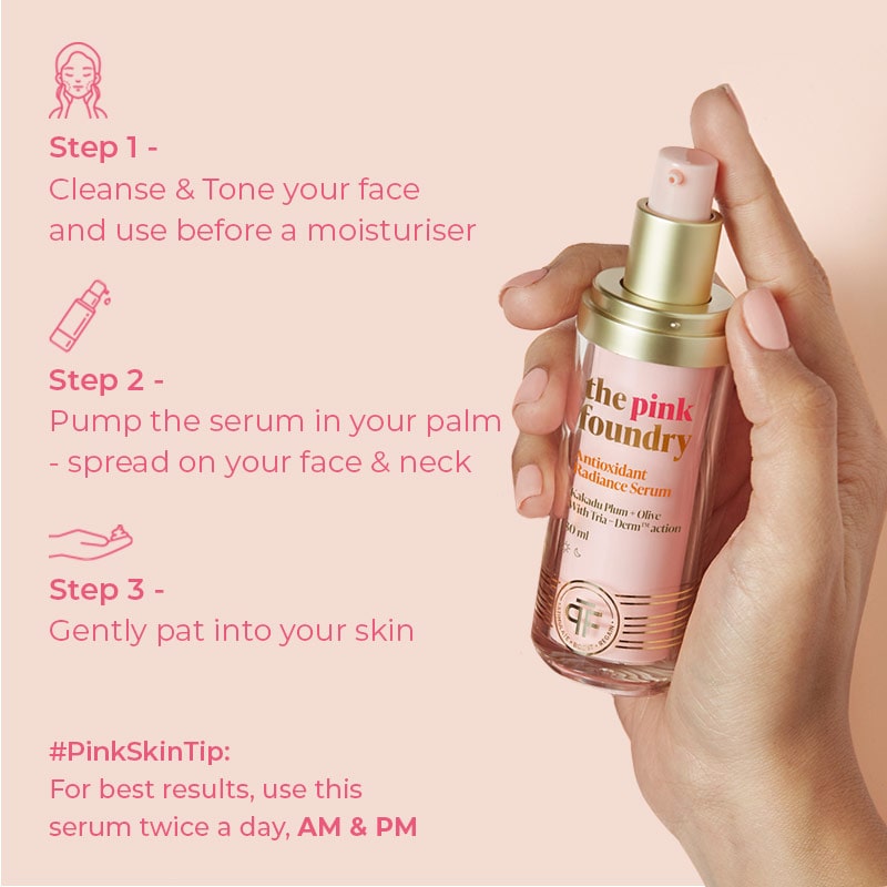 Steps on How to Apply Antioxidant Radiant Serum 