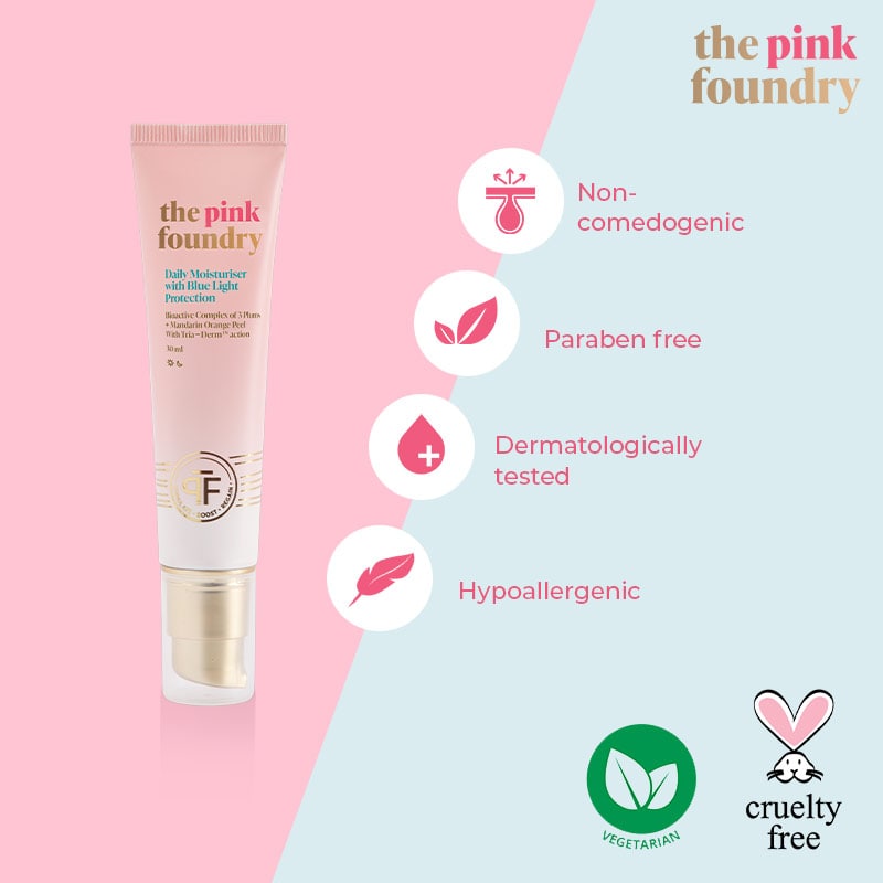 Daily Moisturiser with Blue Light Protection Product Features