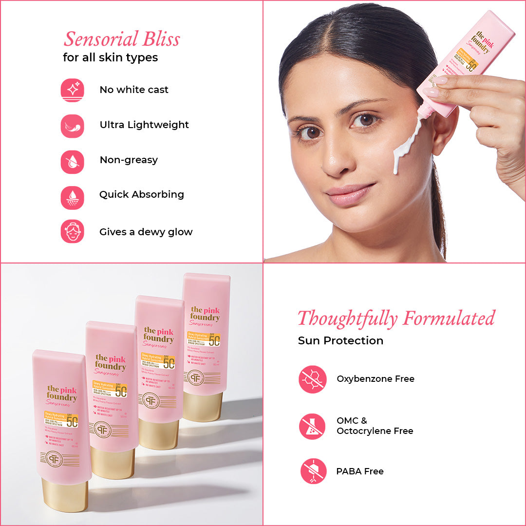 Dewy Hydrating Hybrid Sunscreen SPF 50+ PA++++
