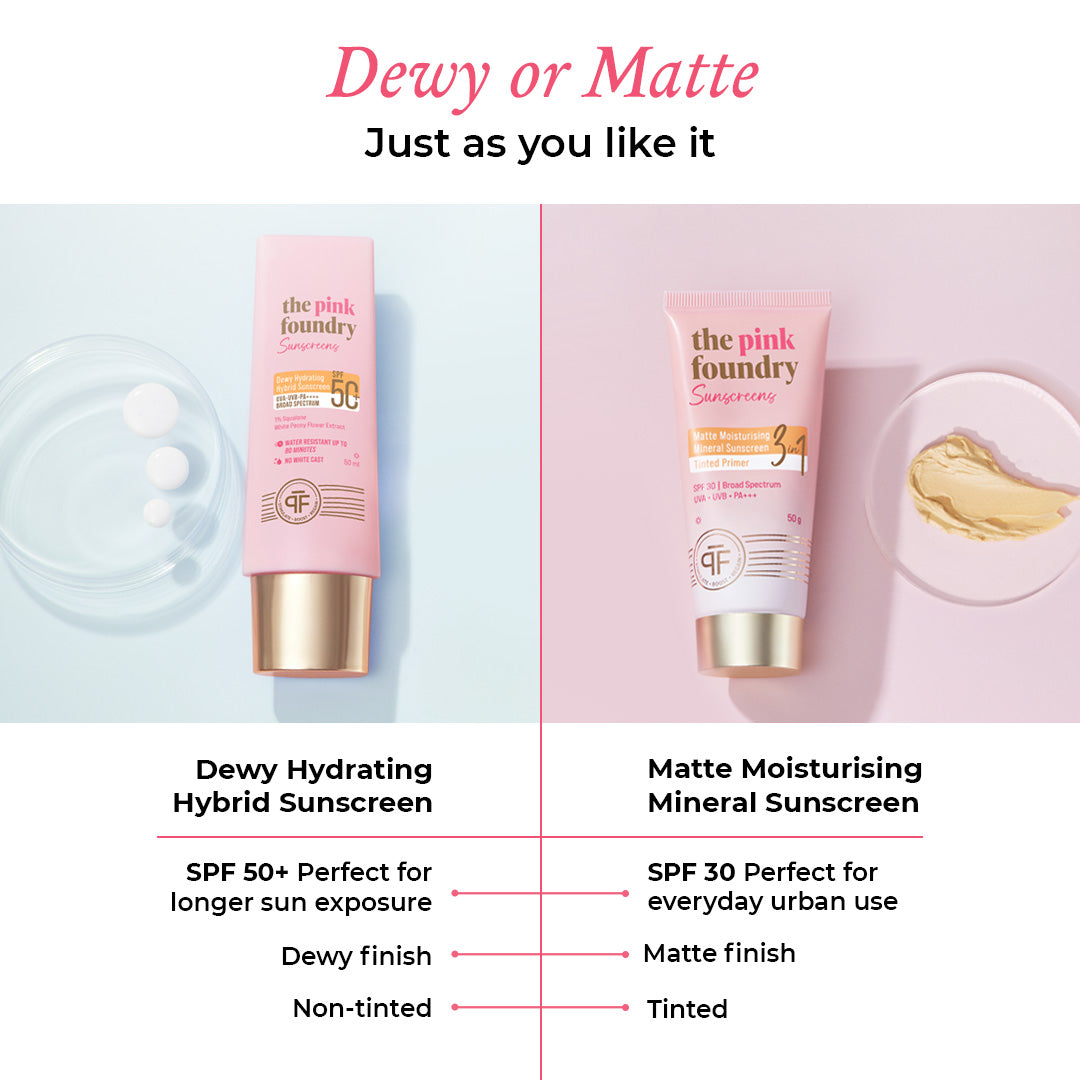 Dewy Hydrating Hybrid Sunscreen SPF 50+ PA++++