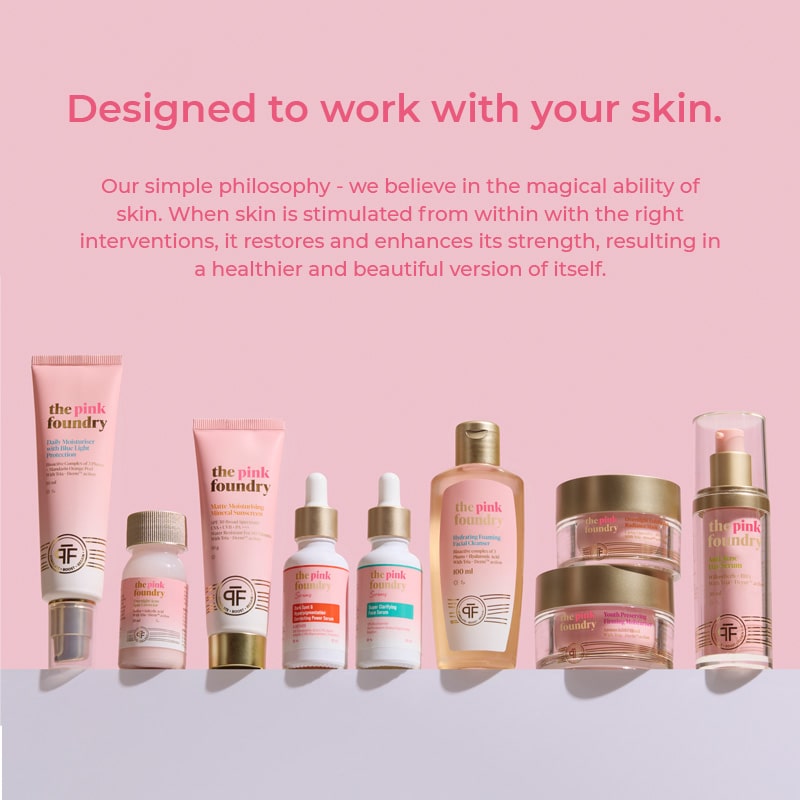 Range of Best Skincare Products by The Pink Foundry in India