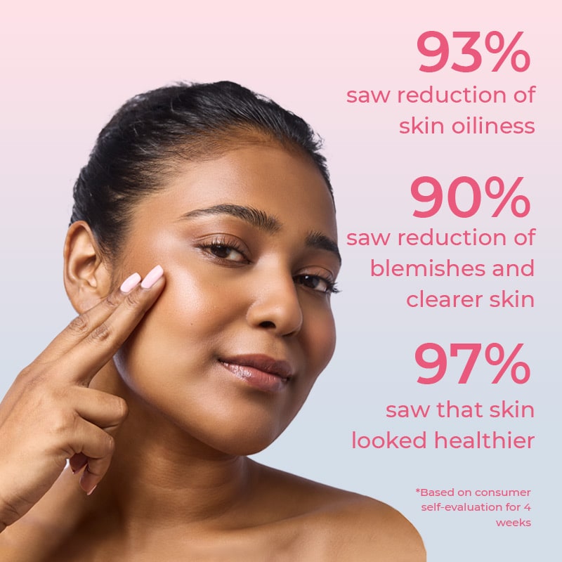 Consumer Study Results of using The Pink Foundry Super Clarifying Face Serum