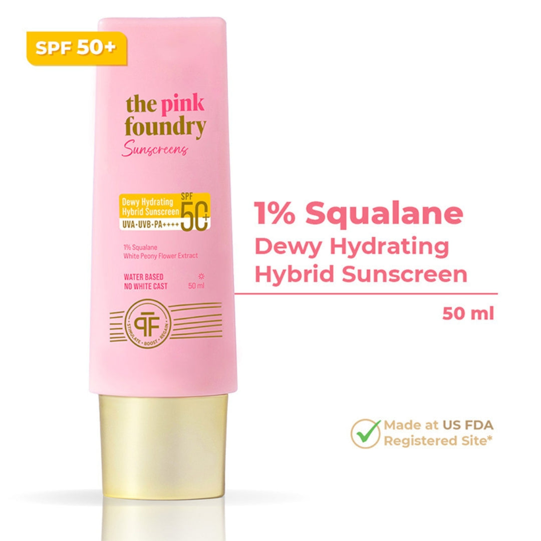 Dewy sunscreen by The Pink Foundry