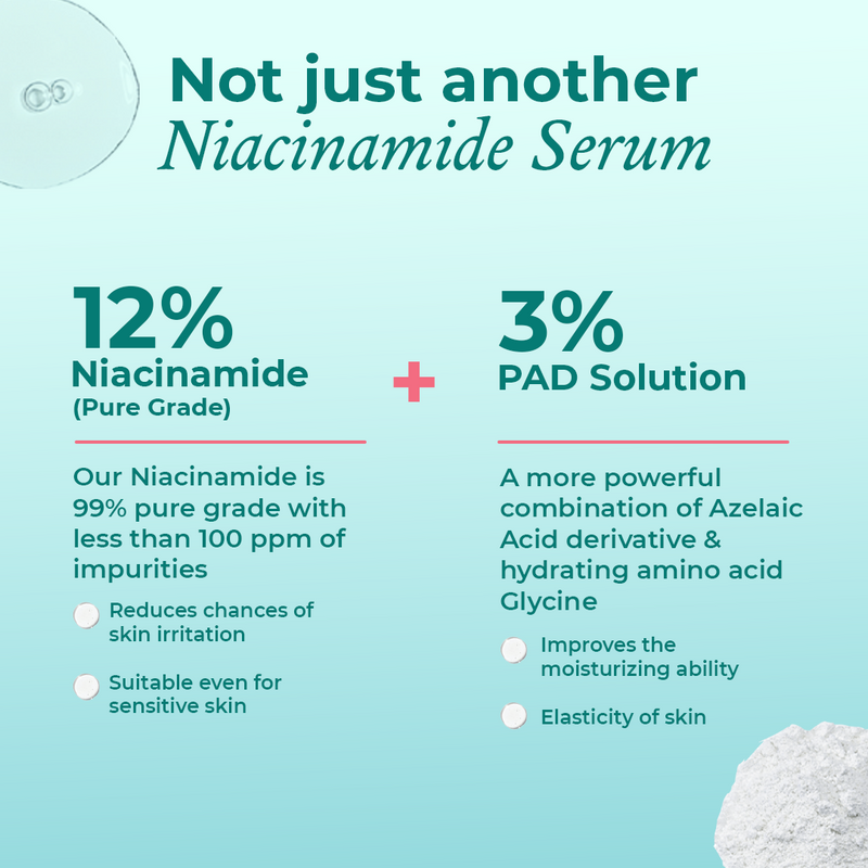 Benefits of the niacinamide serum by The Pink Foundry