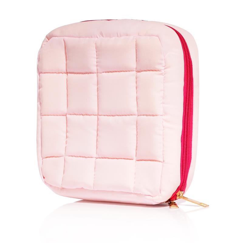» TPF QUILTED PINK POUCH (100% off)