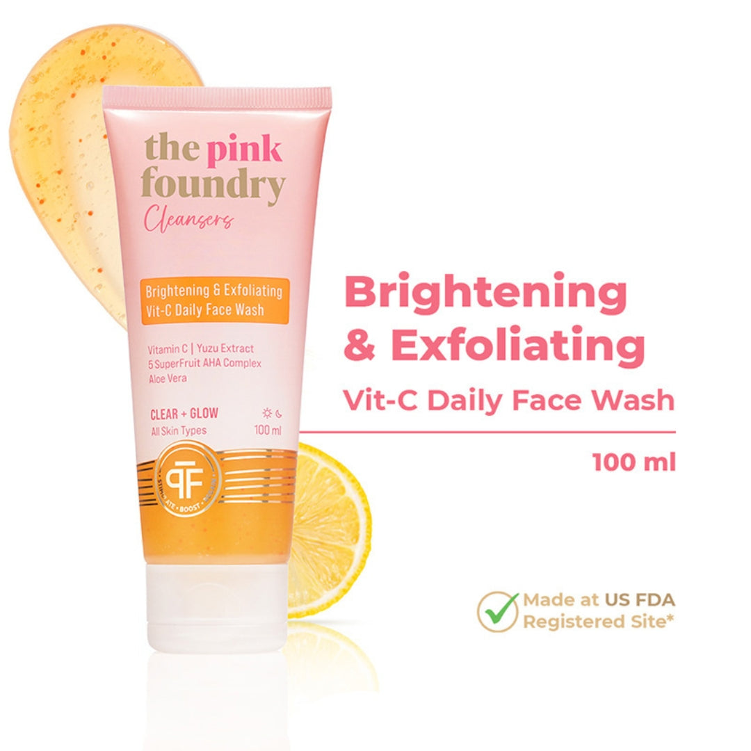 Brightening & Exfoliating Vitamin C Daily Face Wash 100 ml