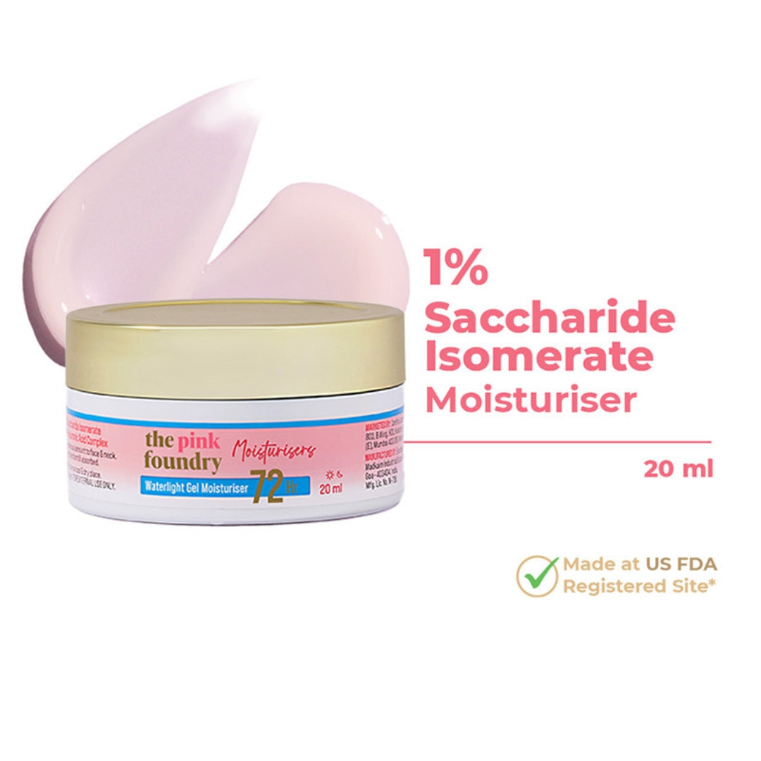 Waterlight Gel Mini Moisturiser by The Pink Foundry