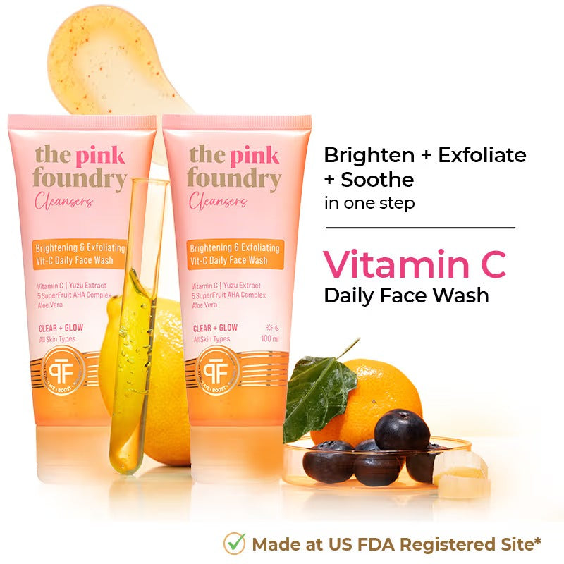 Brightening & Exfoliating Vitamin C Daily Face Wash