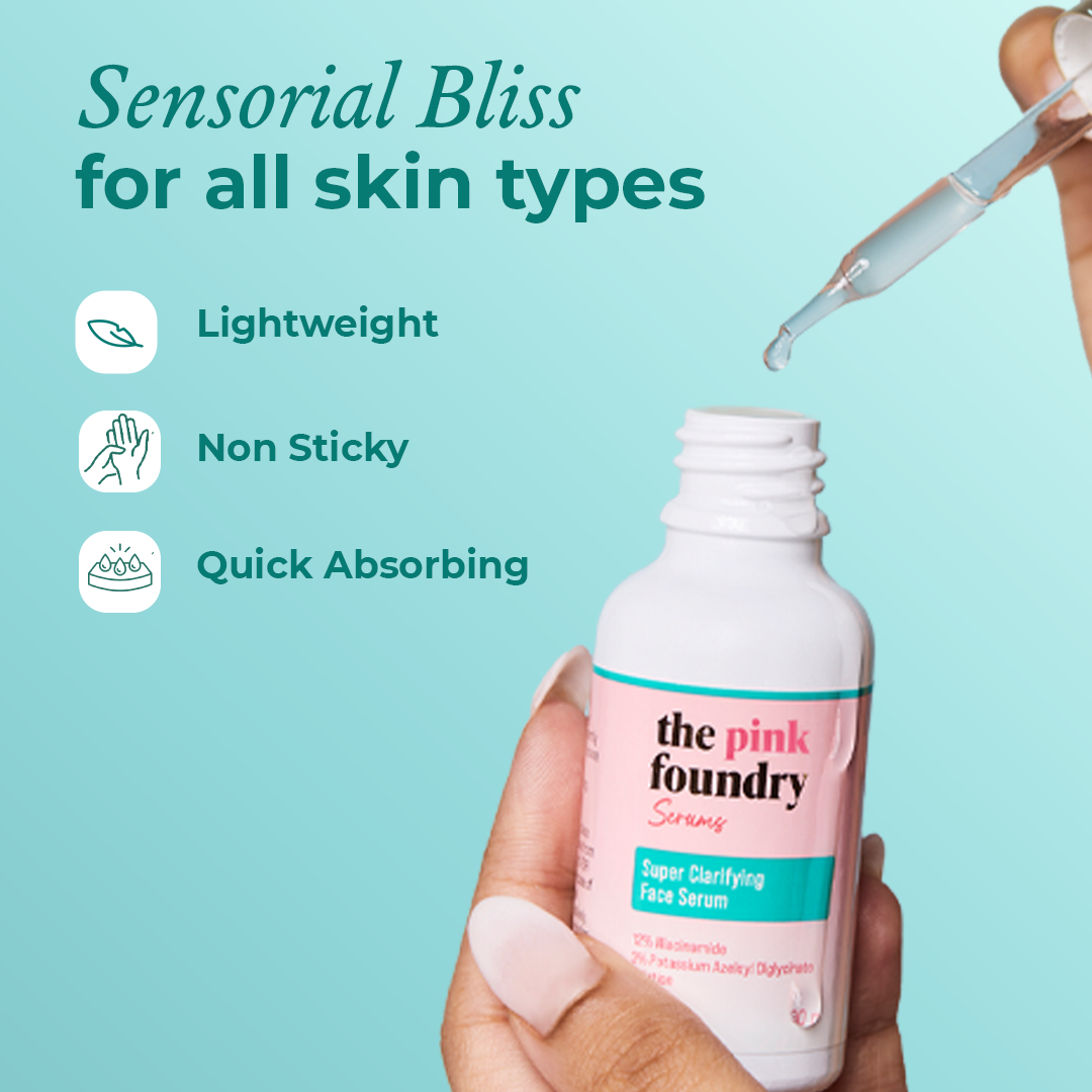 The Pink Foundry niacinamide serum is suitable for all skin types