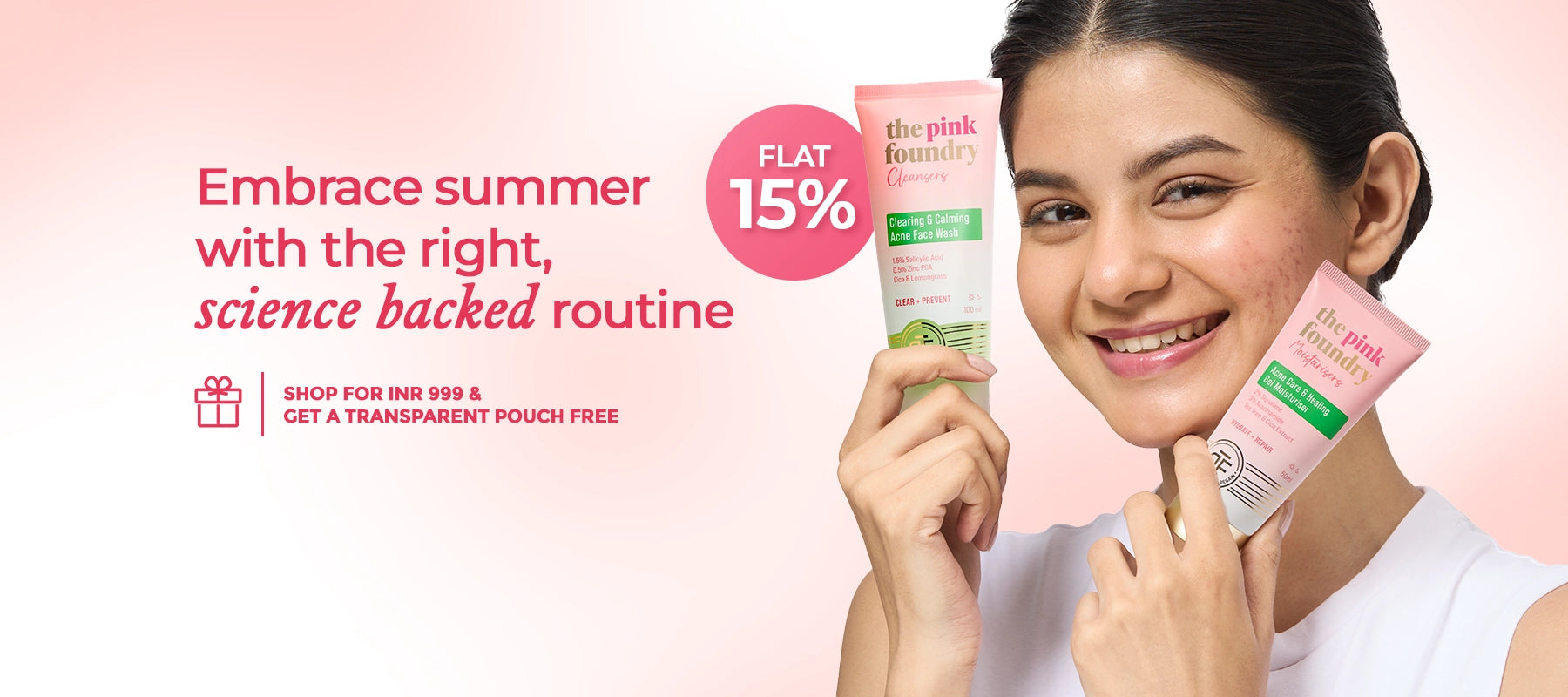 Skincare for Indian skin by The Pink Foundry