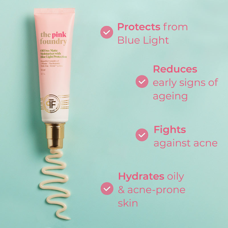 Oil Free Matte Moisturiser with Blue Light Protection 30ml