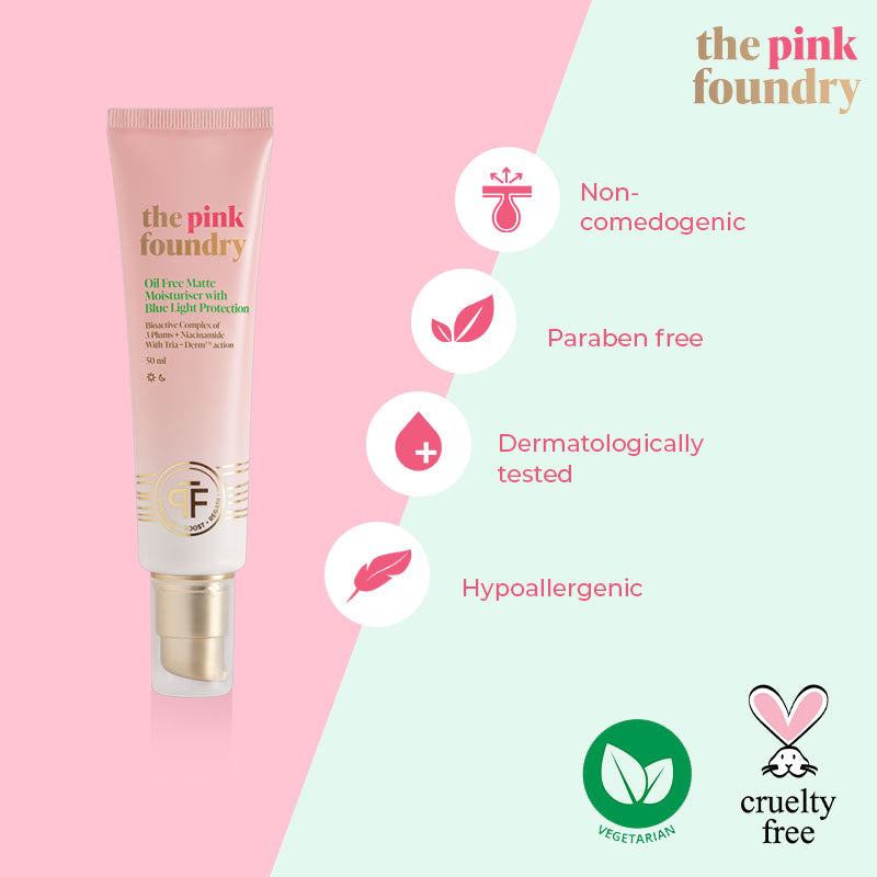 Oil Free Matte Moisturiser with Blue Light Protection 30ml
